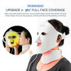 7 Colors LED Light Face Neck Silicone Mask