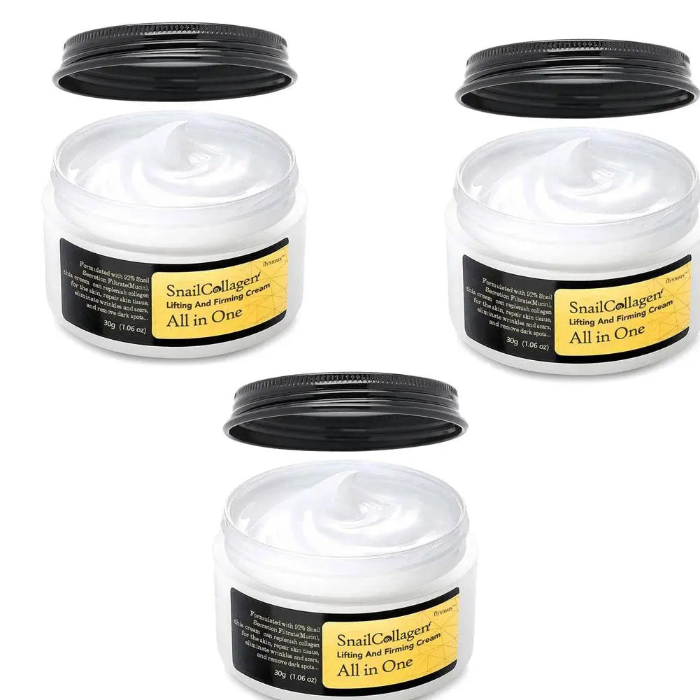 3PCS Snail Collagen Face Cream